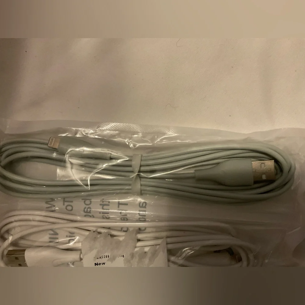 Glass Screen Protector & Multiple Charging Cords for iPhone X/XS/11 Pro -